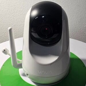 VAVA Baby Monitor Camera VA-IH006 White Black Add-on Unit Wireless Pan Tilt Zoom
